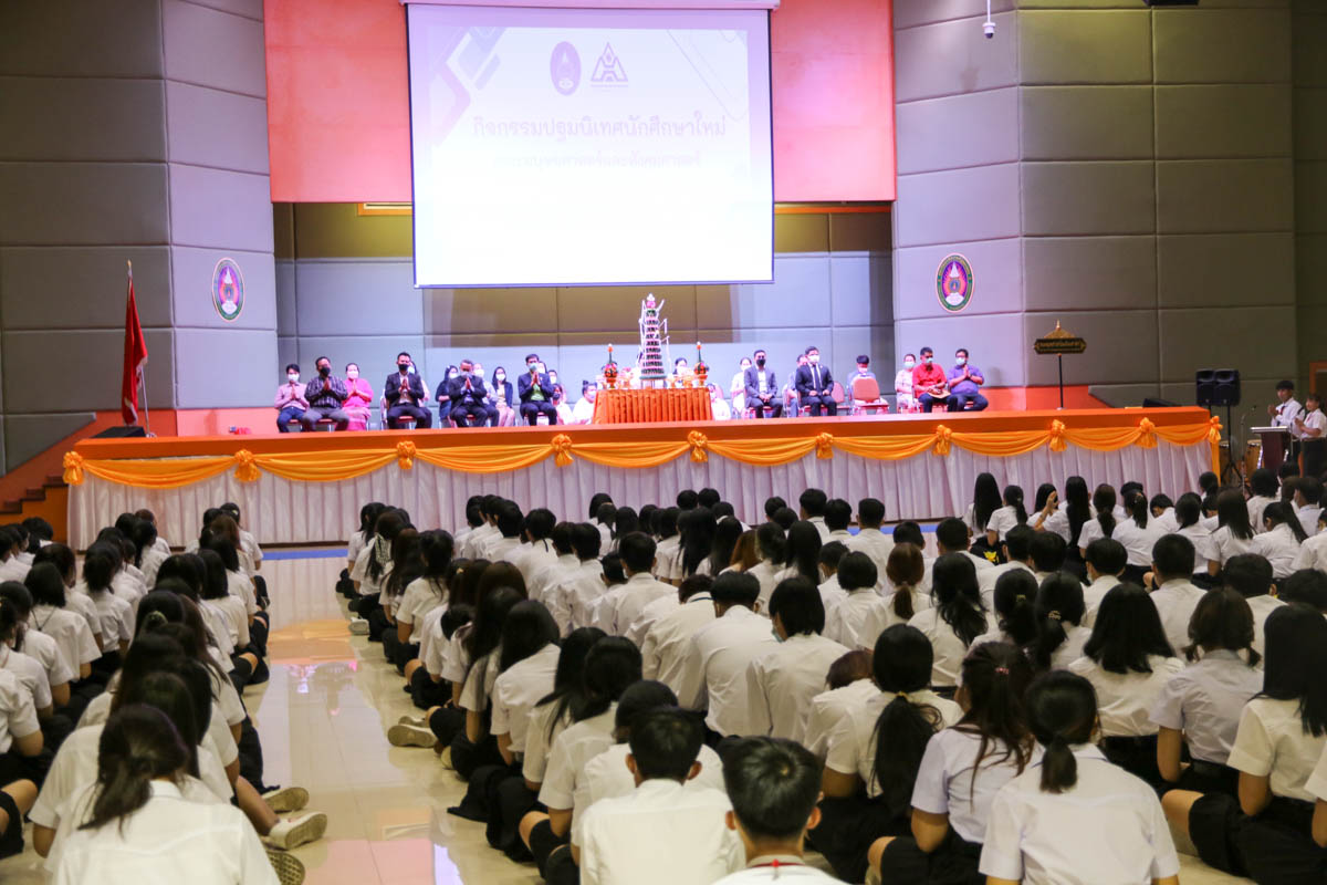 30 มิถุนายน 2565 ปฐมนิเทศนักศึกษาใหม่ ประจำปีการศึกษา 2565 